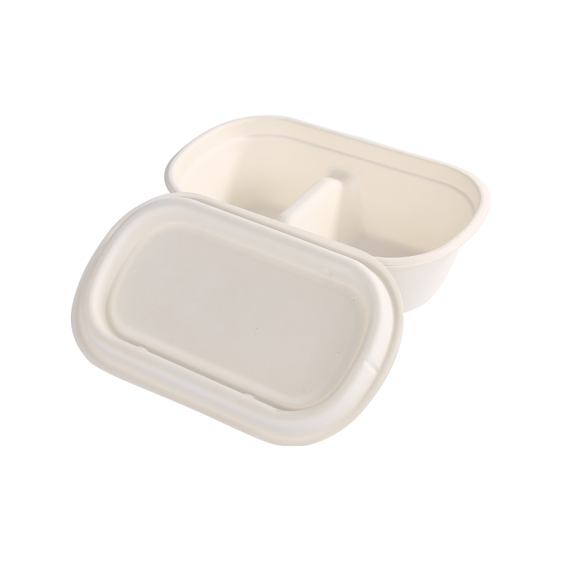 可用性强两格容器/800ml带盖